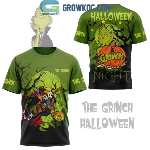 Halloween Is Grinch Night Hoodie T-Shirt