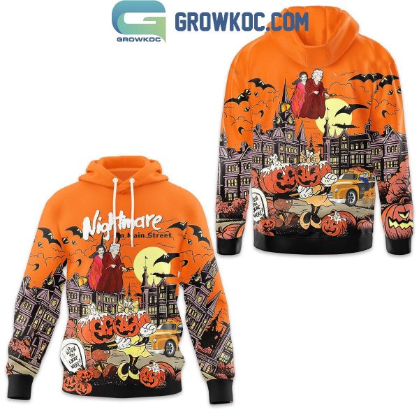 Halloween Nightmare On Main Street Hoodie T-Shirt