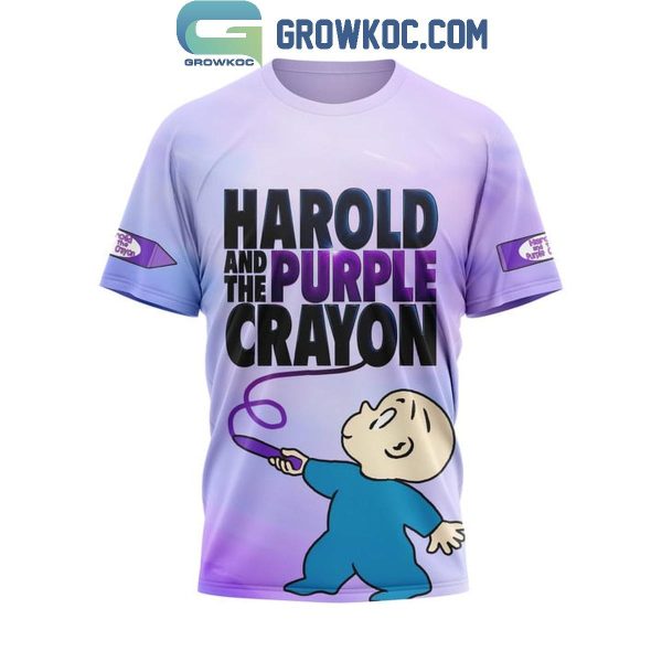 Harold And The Purple Crayon His Drawing Is Real Hoodie T Shirt