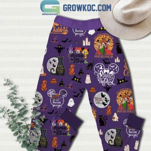 Hocus Pocus It’s Just A Bunch Of Halloween Fleece Pajamas Set