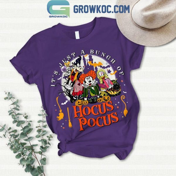 Hocus Pocus It’s Just A Bunch Of Halloween Fleece Pajamas Set