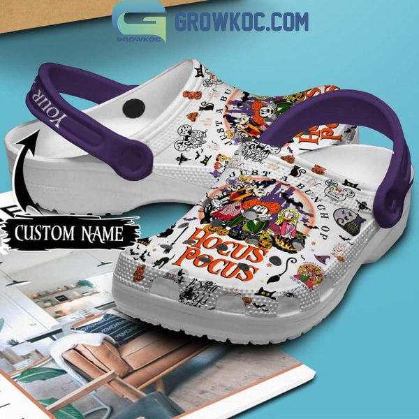 Hocus Pocus It’s Just A Bunch Of Magic Personalized Crocs Clogs