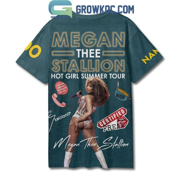Hot Girl Summer Tour 2024 Megan Thee Stallion Personalized Hoodie T-Shirt