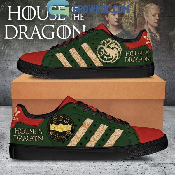 House Of The Dragon Team Green Pick Your Side Fan Stan Smith Shoes