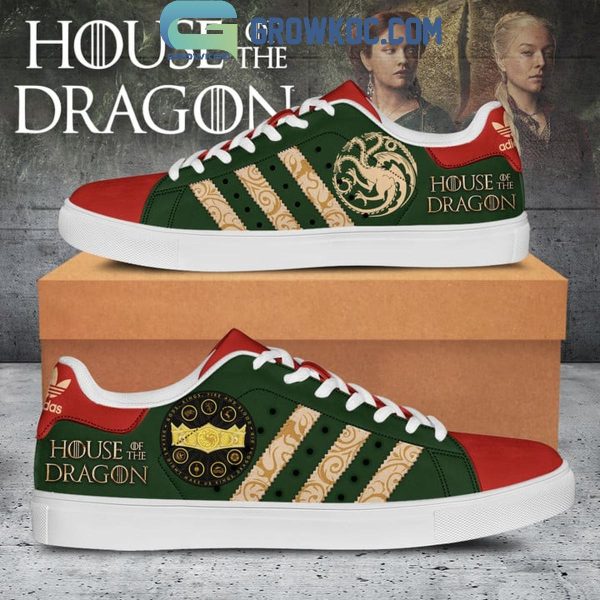 House Of The Dragon Team Green Pick Your Side Fan Stan Smith Shoes