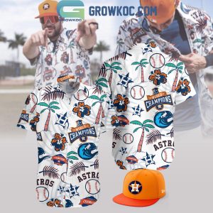 Houston Astros 2024 World Champions Baseball Team Hawaiian Shirt