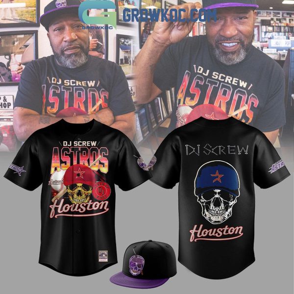 Houston Astros DJ Screw Collection 2024 Fan Personalized Baseball Jersey