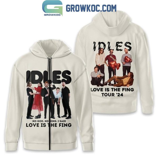 Idles Love Is The Fing Tour 2024 Hoodie T Shirt