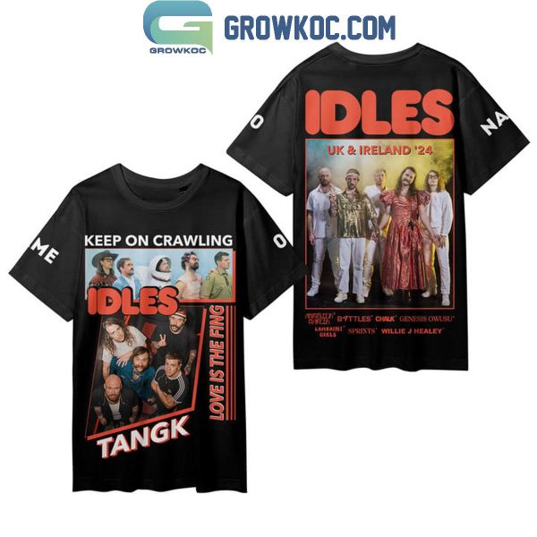 Idles UK And Ireland Tour 2024 Personalized Hoodie T Shirt