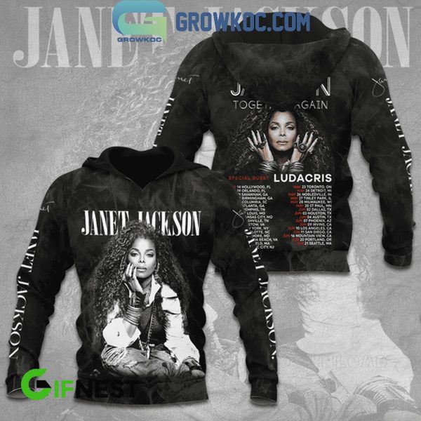 Janet Jackson With Ludacris Together Again Tour 2024 Hoodie T-Shirt