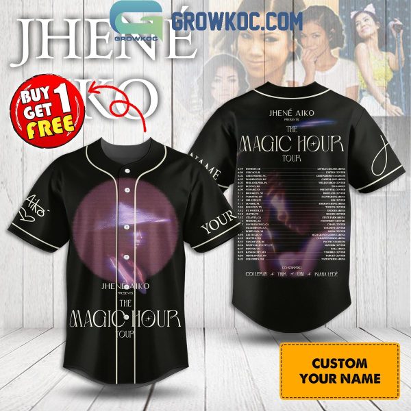 Jhene Aiko The Magic Hour Tour 2024 Fan Personalized Baseball Jersey