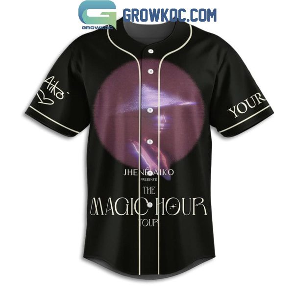 Jhene Aiko The Magic Hour Tour 2024 Fan Personalized Baseball Jersey