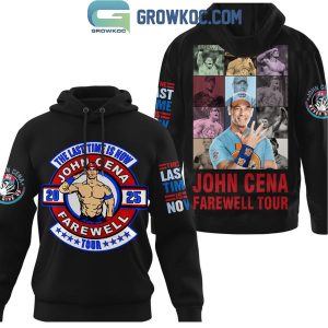 John Cena The Last Time Is Now Farewell 2025 Tour Hoodie T Shirt