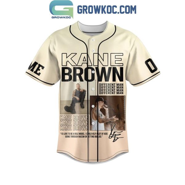 Kane Brown In The Air Tour 2024 Personalized Baseball Jersey