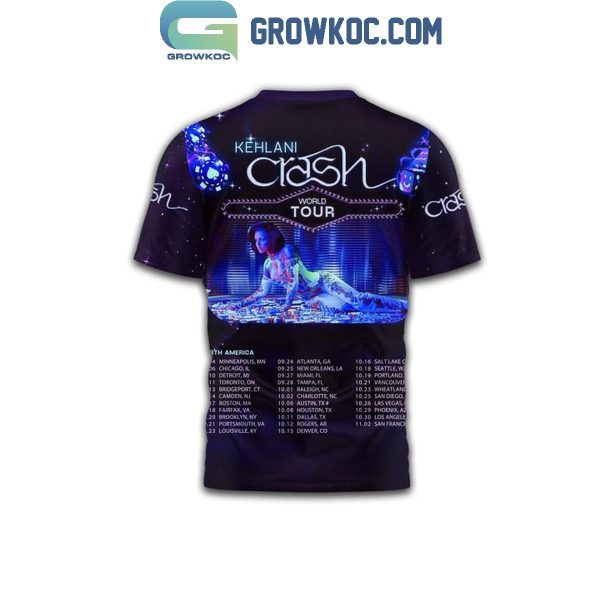 Kehlani Crash World Tour 2024 Hoodie T Shirt