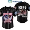 Kiss Band God Gave Rock And Roll To You Personalized Baseball Jersey