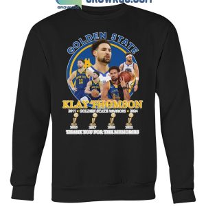 Klay Thomson 2011-2024 Golden State Warriors Star Devotion T-Shirt