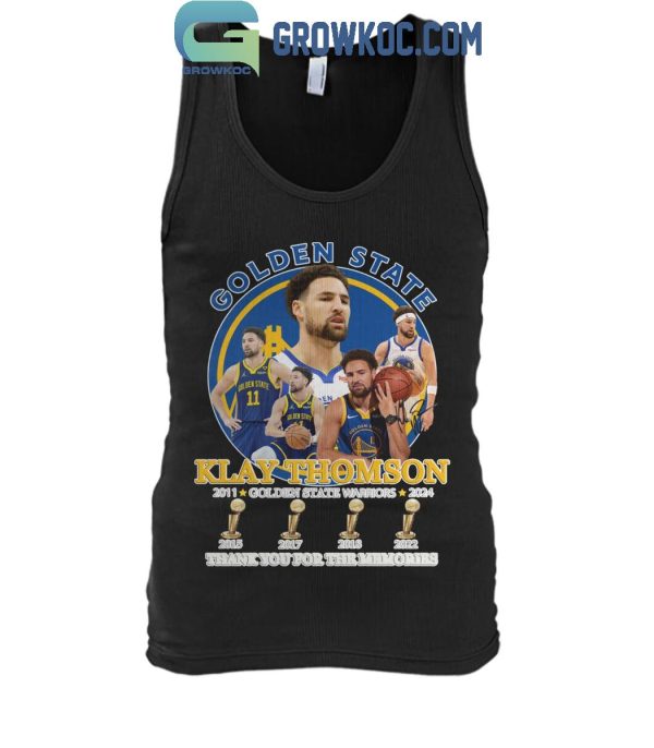 Klay Thomson 2011-2024 Golden State Warriors Star Devotion T-Shirt