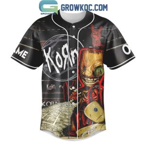 Korn All Best Image Of The Band Personalized Baseball Jersey
