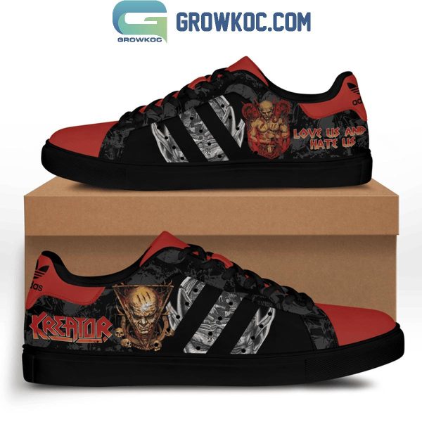 Kreator Love Us Or Hate Us Stan Smith Shoes