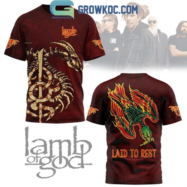 Lamb Of God Laid To Rest Hoodie T-Shirt