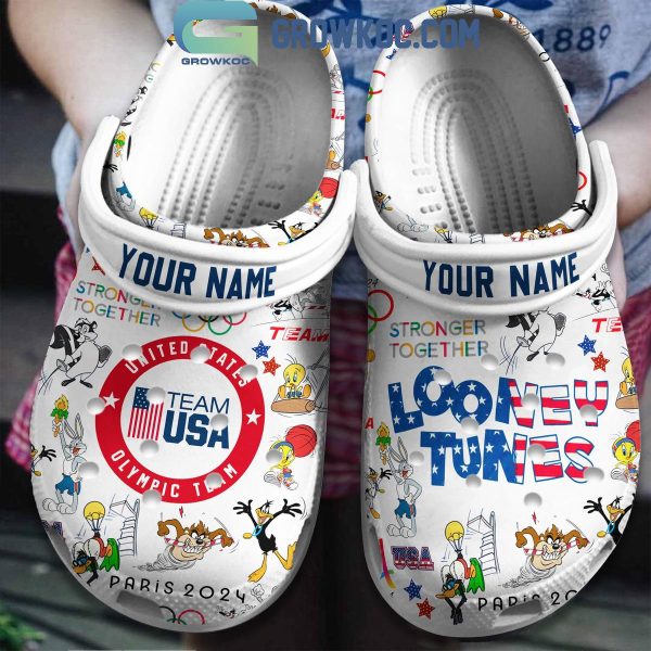 Looney Tunes Paris 2024 Olympic Games Personalized Crocs Clogs