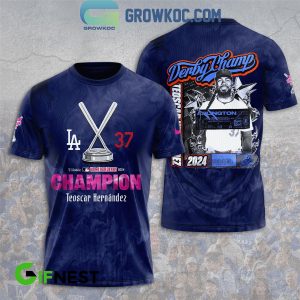 Los Angeles Dodgers Champions Teoscar Hernandes 2024 Hoodie T-Shirt