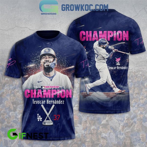 Los Angeles Dodgers Home Run Derby Champions 2024 Hoodie T-Shirt