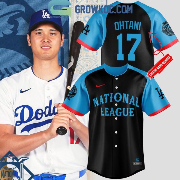 Los Angeles Dodgers Shohei Ohtani National League Personalized Baseball Jersey