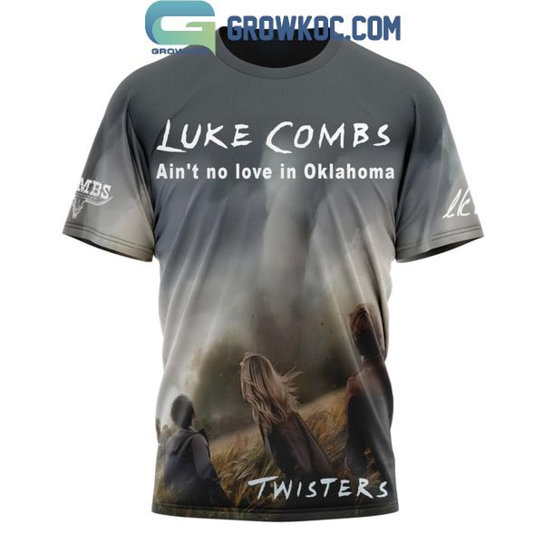 Luke Combs Ain’t No Love In Oklahoma Let’s Chase This Tornado Hoodie T Shirt