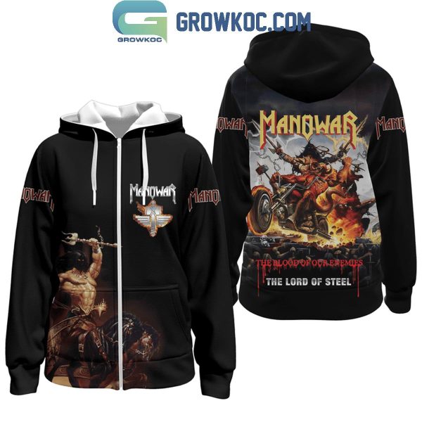 Manowar The Lord Of Steel Hoodie T-Shirt