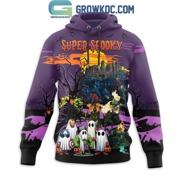 Marvel Avengers Super Spooky Halloween Hoodie T Shirt