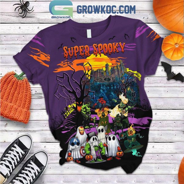Marvel Avengers Super Spooky Halloween Hoodie T Shirt