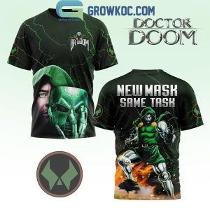 Marvel Doctor Doom New Mask Same Task Hoodie T Shirt