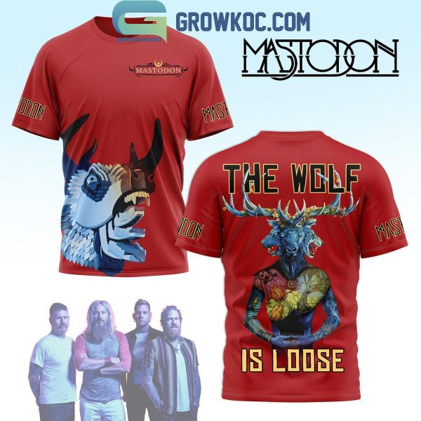 Mastodon The Wolf Is Loose Hoodie T-Shirt