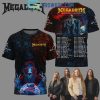 Megadeth Destroy Enemies 2024 US Tour Hoodie T Shirt