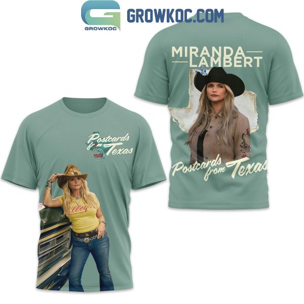 Miranda Lambert Postcards From Texas Hoodie T Shirt