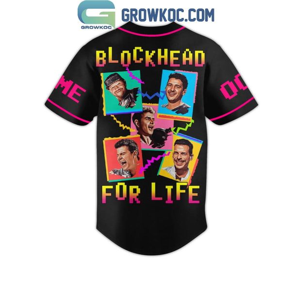 NKOTB Blockhead For Life 2024 Fan Stars Personalized Baseball Jersey