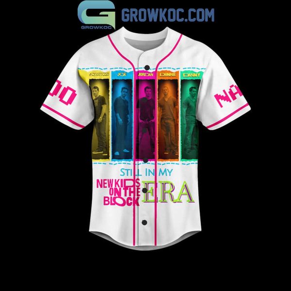 NKOTB Blockhead For Life 2024 Fan Stars Personalized Baseball Jersey