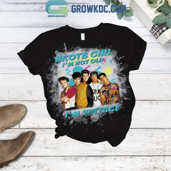 NKOTB I’m Not Old I’m Vintage True Fan Fleece Pajamas Set