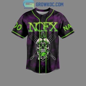 NOFX Band Punk In Brublic 2024 Personalized Baseball Jersey