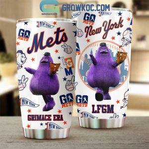 New York Mets Grimace Era Baseball Team 40oz Tumbler