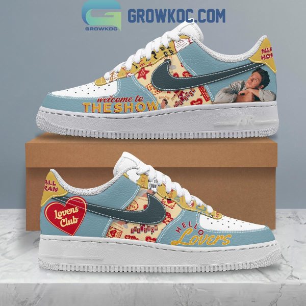 Niall Horan Lovers Clubs Welcome To The Show Air Force 1 Shoes