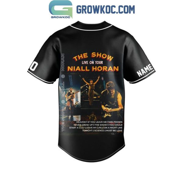 Niall Horan The Show Live On Tour 2024 Personalized Baseball Jersey
