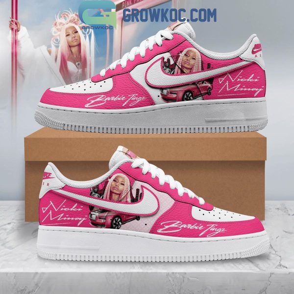 Nicki Minaj Barbie Tingz Air Force 1 Shoes
