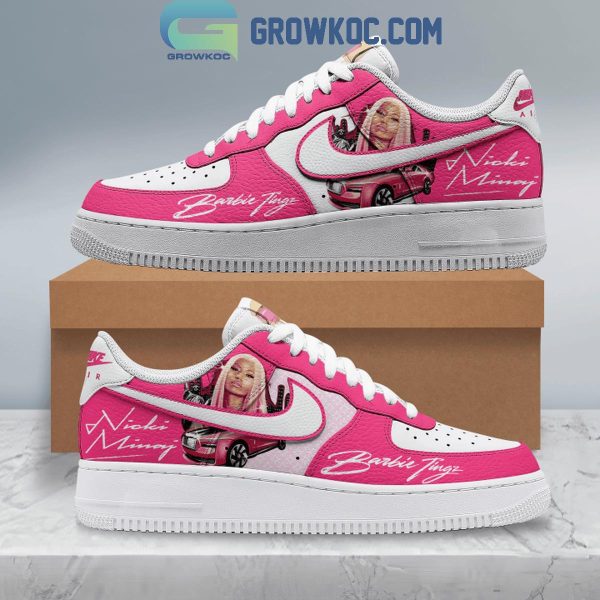 Nicki Minaj Barbie Tingz Air Force 1 Shoes
