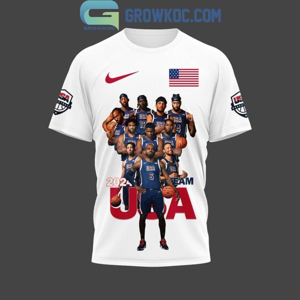 Olympic 2024 US Men’s Basketball Team Hoodie T Shirt