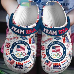 Olympic Paris 2024 USA Team True Crocs Clogs