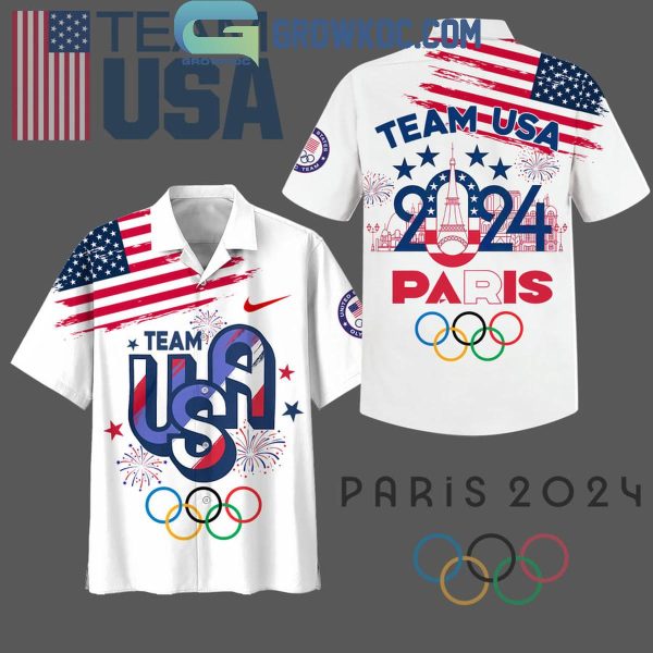 Olympic Paris 2024 USA Team True Patriot Hawaiian Shirts