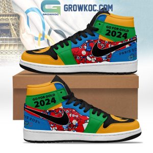 Olympic Paris Team Go For Gold 2024 Air Jordan 1 Shoes